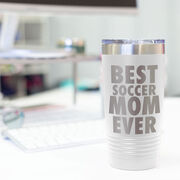 Soccer 20 oz. Double Insulated Tumbler - Best Mom Ever