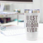 Soccer 20 oz. Double Insulated Tumbler - Best Mom Ever