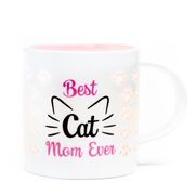 Soleil Home&trade; Porcelain Mug - Best Cat Mom Ever
