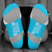 Socrates&reg; Woven Performance Socks Be Amazing (Baby Blue)