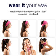 Multifunctional Headwear - Heart Pattern RokBAND (Long)