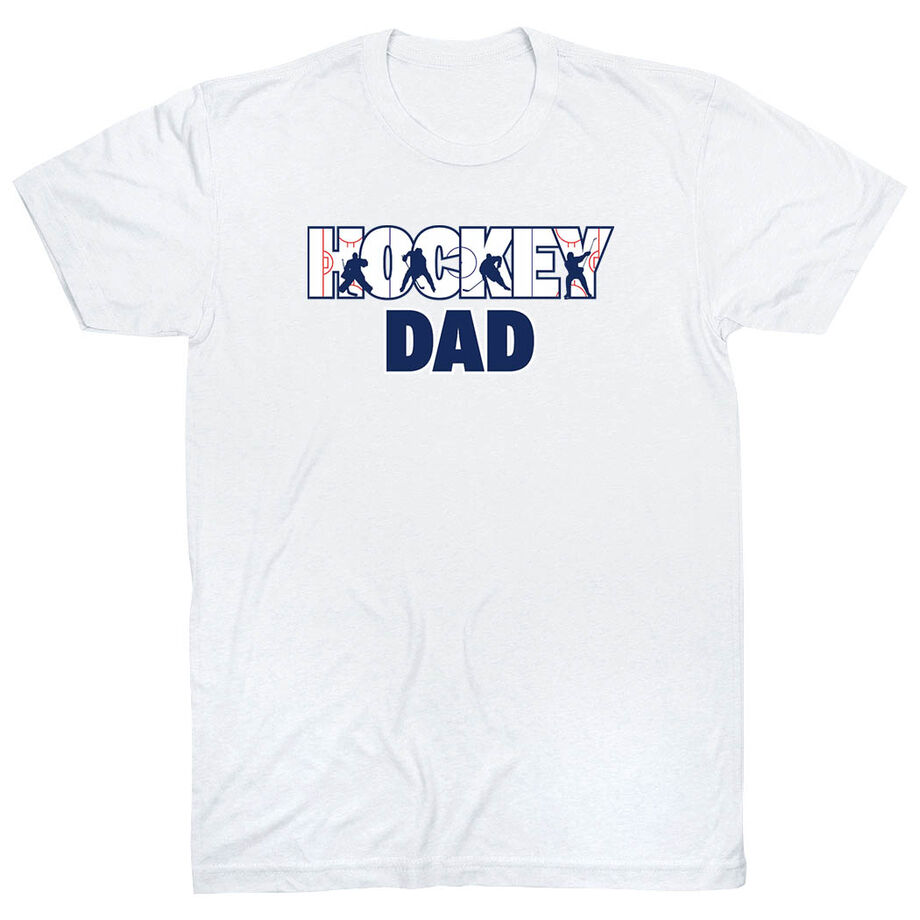 Hockey Short Sleeve T-Shirt - Hockey Dad Life