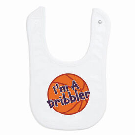 Basketball Baby Bib - I'm A Dribbler