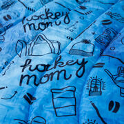 Hockey Gameday Puffle Blanket - Hockey Mom