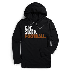 Men's Football Lightweight Hoodie - Eat Sleep Football