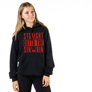 Hockey Hooded Sweatshirt - Straight Outta The Sin Bin