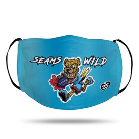Seams Wild Football Face Mask - Spotz