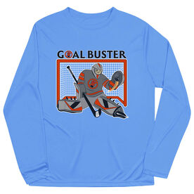 Hockey Long Sleeve Performance Tee - Goal Buster