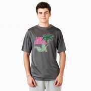 Guys Lacrosse Short Sleeve Performance Tee - Lax Lizard