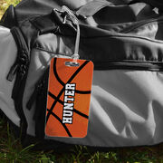 Basketball Bag/Luggage Tag - Personalized Texture