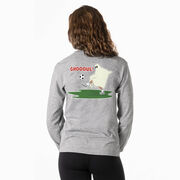 Soccer Tshirt Long Sleeve - Soccer Ghoul (Back Design)