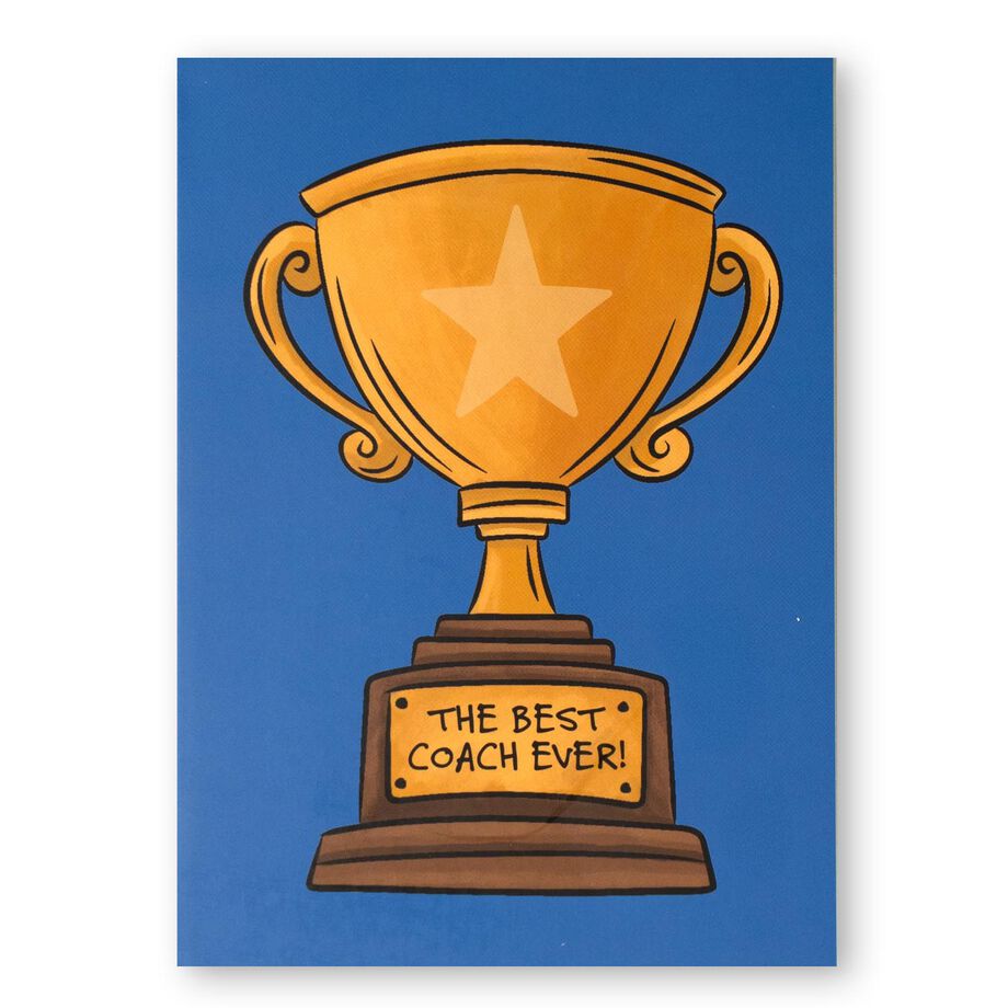 Greeting Card - The Best Coach Ever