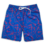 Guys Lacrosse Swim Trunks - All Day Lacrosse