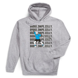 Guys Lacrosse Hooded Sweatshirt - Dodge Snipe Celly