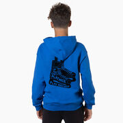 Hockey Hooded Sweatshirt - Play Hockey (Back Design)