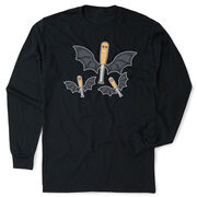 Baseball Tshirt Long Sleeve - It's Bats