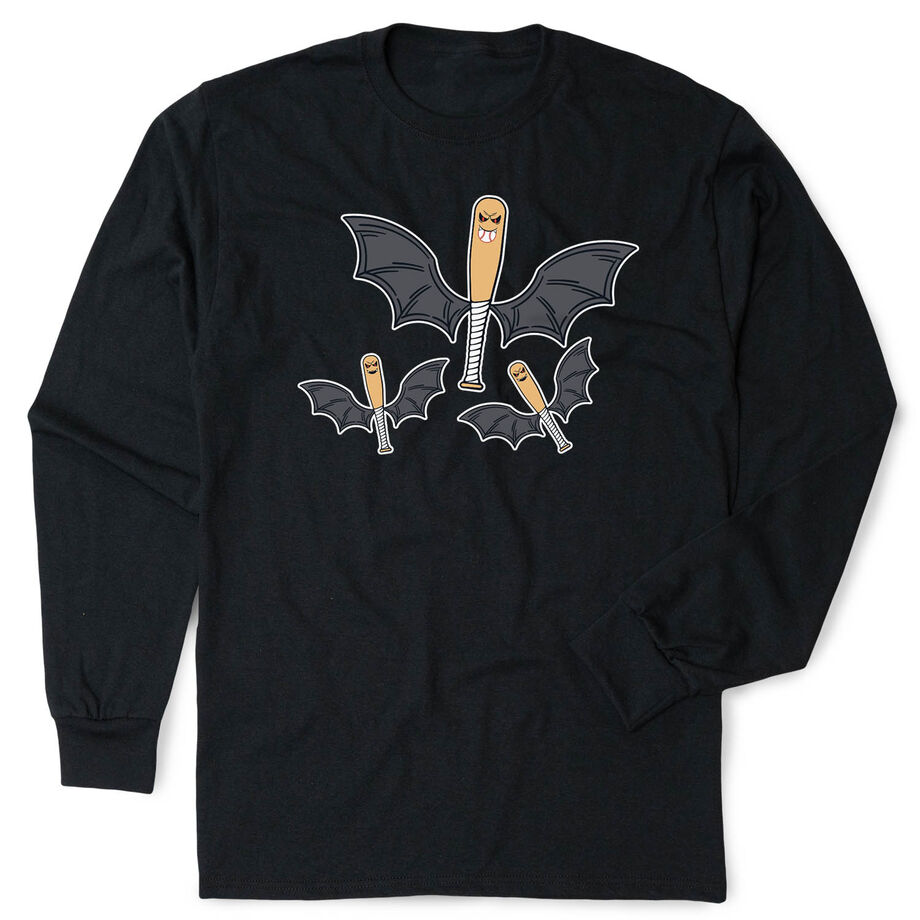 Baseball Tshirt Long Sleeve - It's Bats