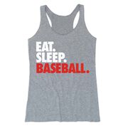 Baseball Women's Everyday Tank Top - Eat. Sleep. Baseball
