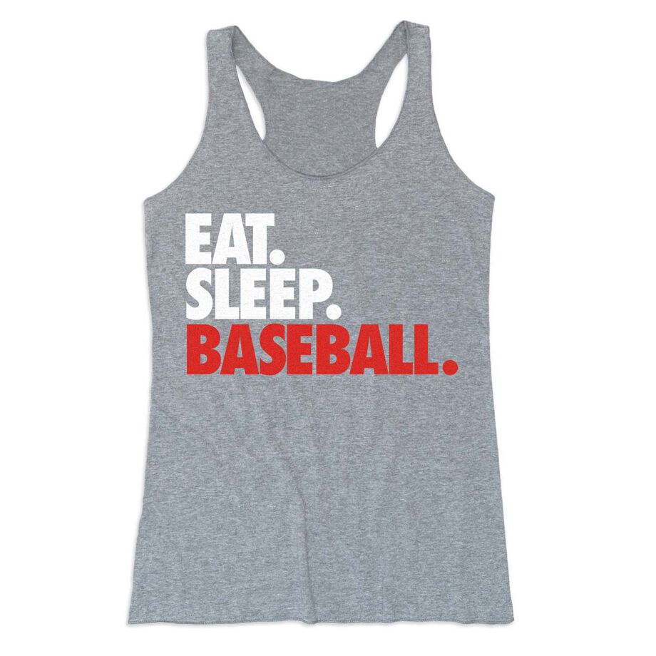 Baseball Women's Everyday Tank Top - Eat. Sleep. Baseball