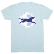Soccer Short Sleeve T-Shirt - Kicks The Soccer Dog