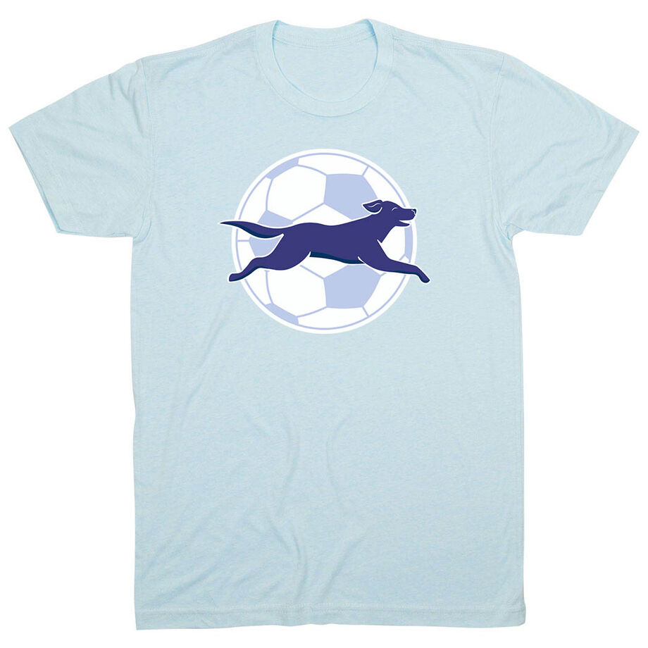 Soccer Short Sleeve T-Shirt - Kicks The Soccer Dog