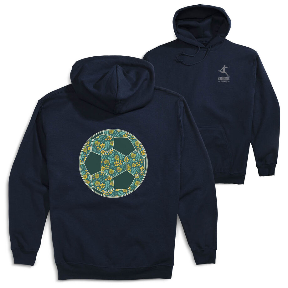 Soccer Hooded Sweatshirt - Summer Kicks (Back Design)