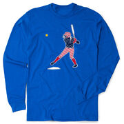 Softball Tshirt Long Sleeve - Softball Star