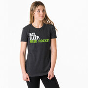 Field Hockey Women's Everyday Tee - Eat. Sleep. Field Hockey.