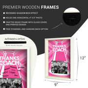 Cheerleading Premier Frame - Thanks Coach