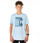 Hockey Short Sleeve T-Shirt - Survival of the Fittest
