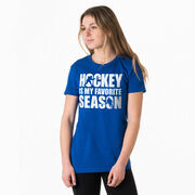 Hockey Women's Everyday Tee - Hockey Is My Favorite Season