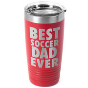 Soccer 20 oz. Double Insulated Tumbler - Best Dad Ever