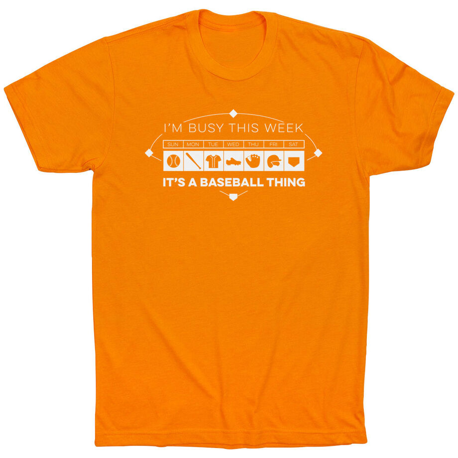 Baseball T-Shirt Short Sleeve - 24-7 Baseball