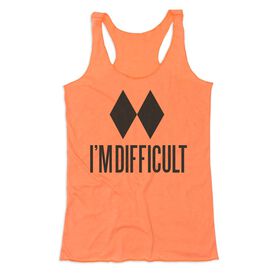 Skiing & Snowboarding Women's Everyday Tank Top - I'm Difficult