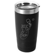 Pickleball 20 oz. Double Insulated Tumbler - Big Dill