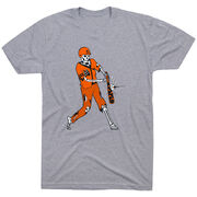 Baseball Short Sleeve T-Shirt - Home Run Zombie