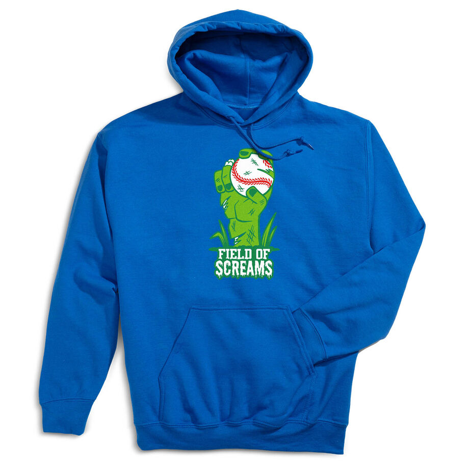 Baseball Hooded Sweatshirt - Field Of Screams
