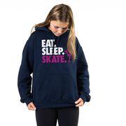 Figure Skating Hooded Sweatshirt - Eat. Sleep. Skate.