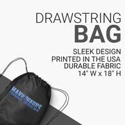 Swimming Drawstring Backpack - Make Waves