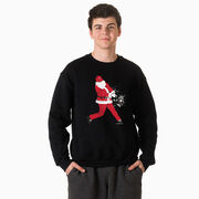 Baseball Crewneck Sweatshirt - Baseball Santa