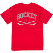 Hockey Short Sleeve Performance Tee - Varsity Hockey