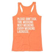 Girls Lacrosse Women's Everyday Tank Top - All Weekend Lacrosse