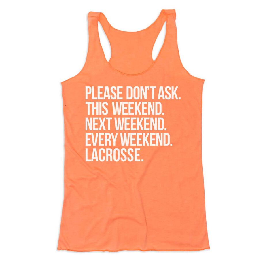 Girls Lacrosse Women's Everyday Tank Top - All Weekend Lacrosse