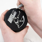 Hockey Puck - Happy Birthday