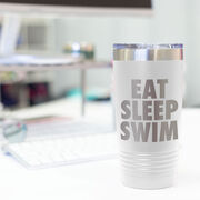 Swimming 20 oz. Double Insulated Tumbler - Eat Sleep Swim