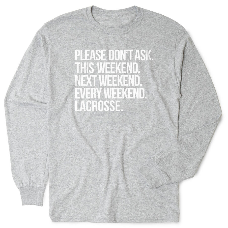 Lacrosse Tshirt Long Sleeve - All Weekend Lacrosse
