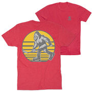 Hockey Short Sleeve T-Shirt - BigSkate (Back Design)