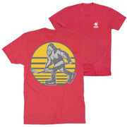 Hockey Short Sleeve T-Shirt - BigSkate (Back Design)