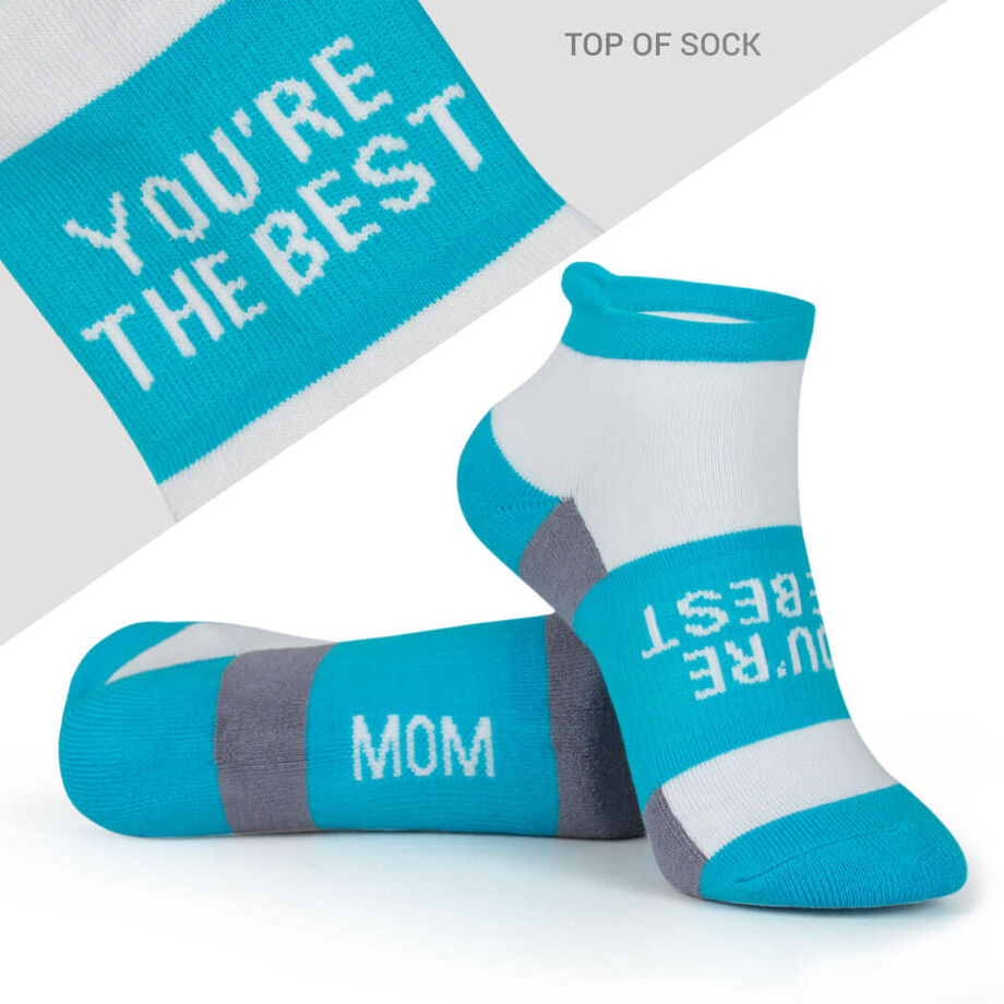 Socrates&reg; Woven Performance Sock - You're The Best Mom