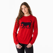 Soccer Tshirt Long Sleeve - Spot the Soccer Dog